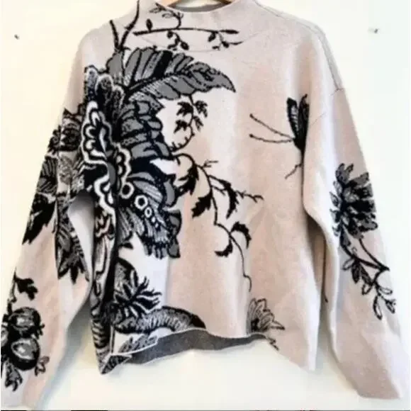 Anthropologie Maeve Carys Mock-Neck Sweater Large - Picture 4 of 4